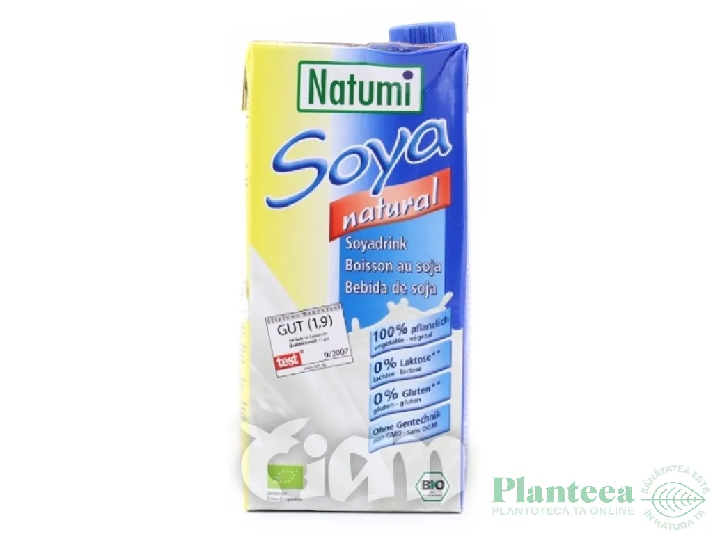 Lapte soia simplu eco 1L - NATUMI
