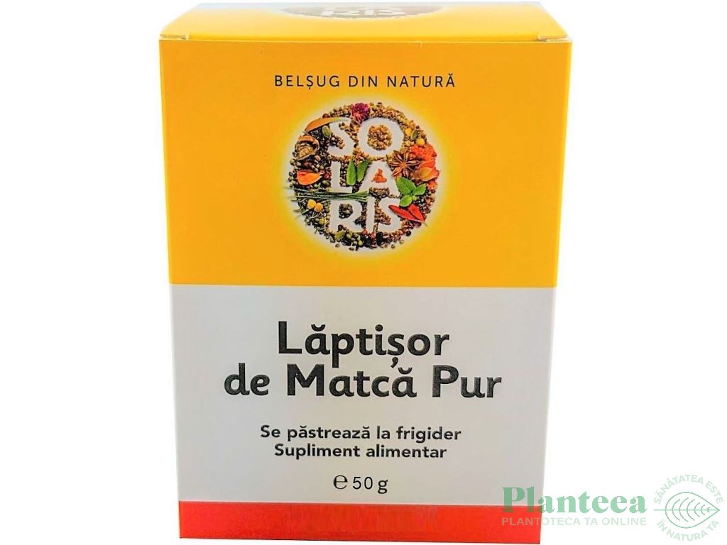 Laptisor matca pur crud 50g - SOLARIS