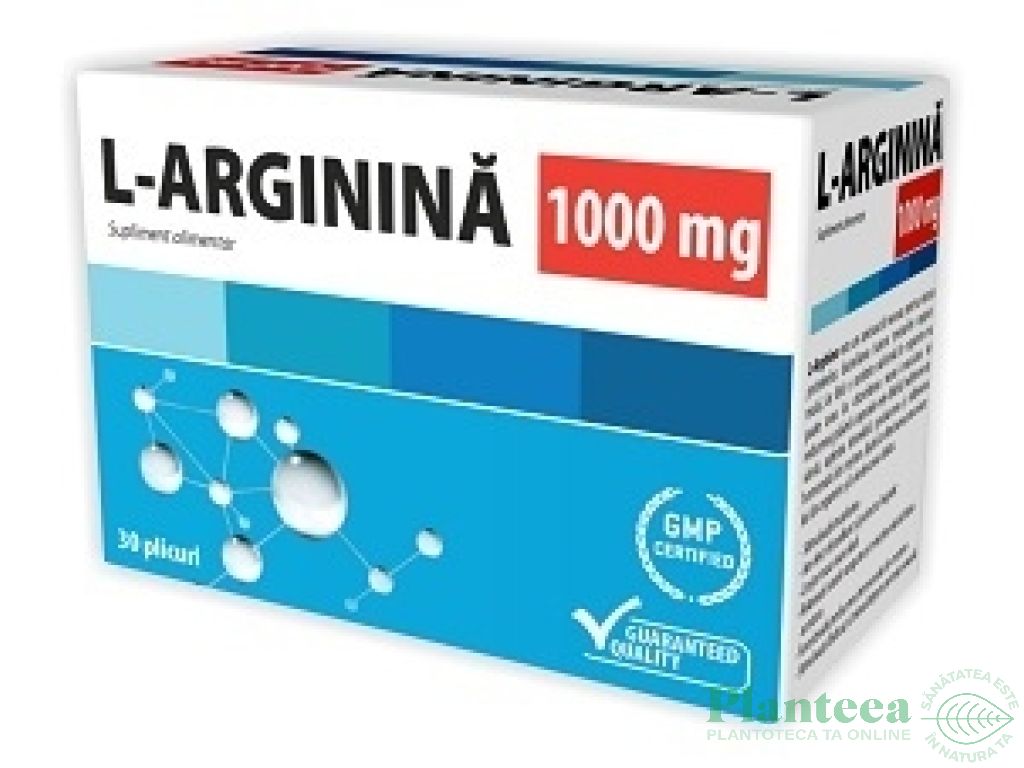 Larginina 1000mg 30pl - NATUR PRODUKT