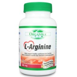 Larginina 500mg 90cps - ORGANIKA HEALTH