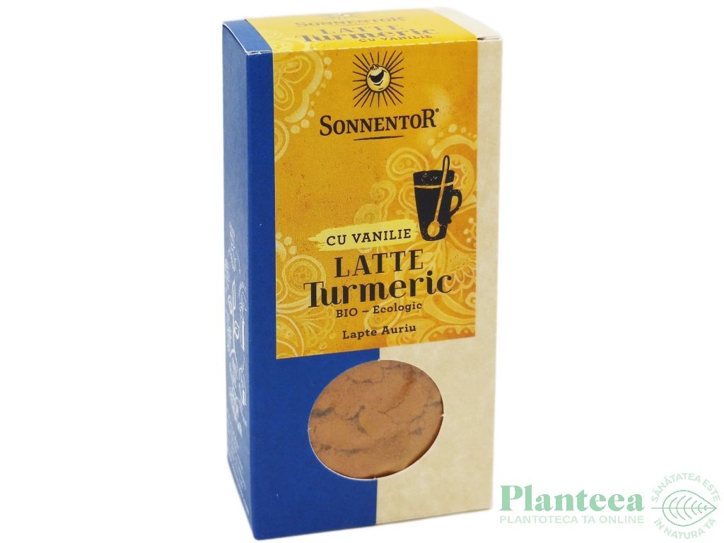Latte instant turmeric vanilie eco 60g - SONNENTOR