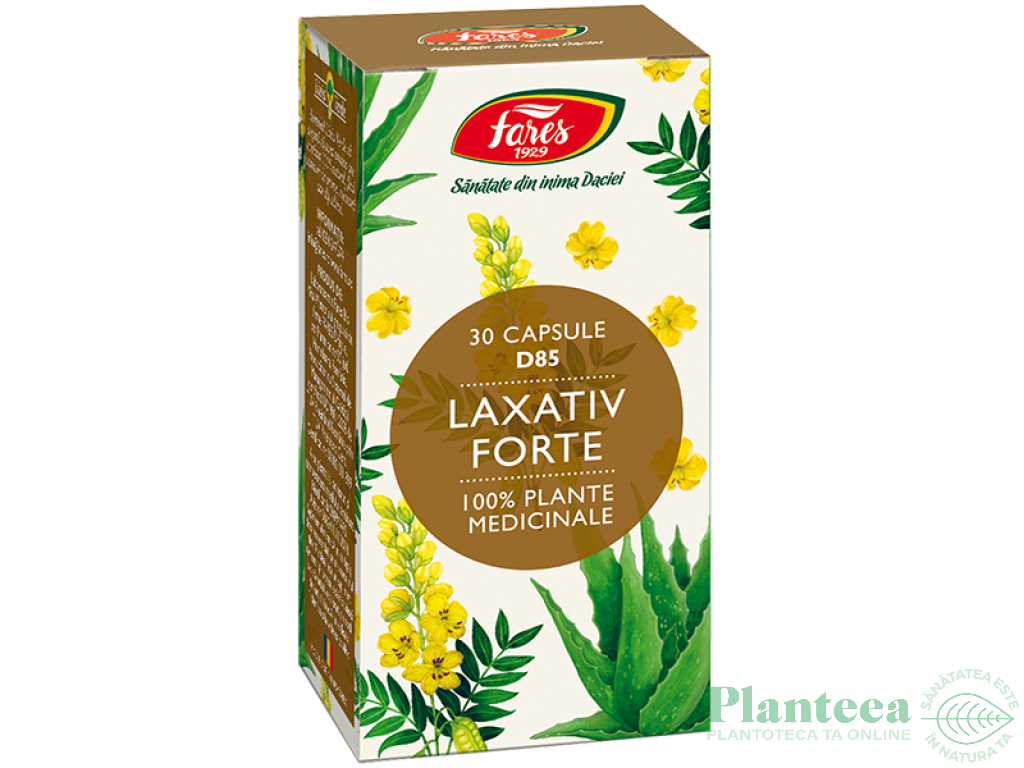 Laxativ forte 30cps - FARES