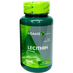 Lecitina 1200mg 30cps - ADAMS SUPPLEMENTS