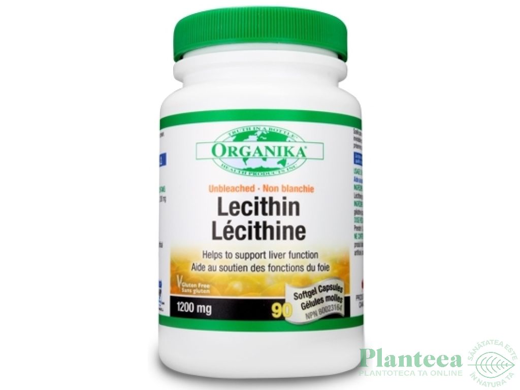 Lecitina 90cps - ORGANIKA HEALTH