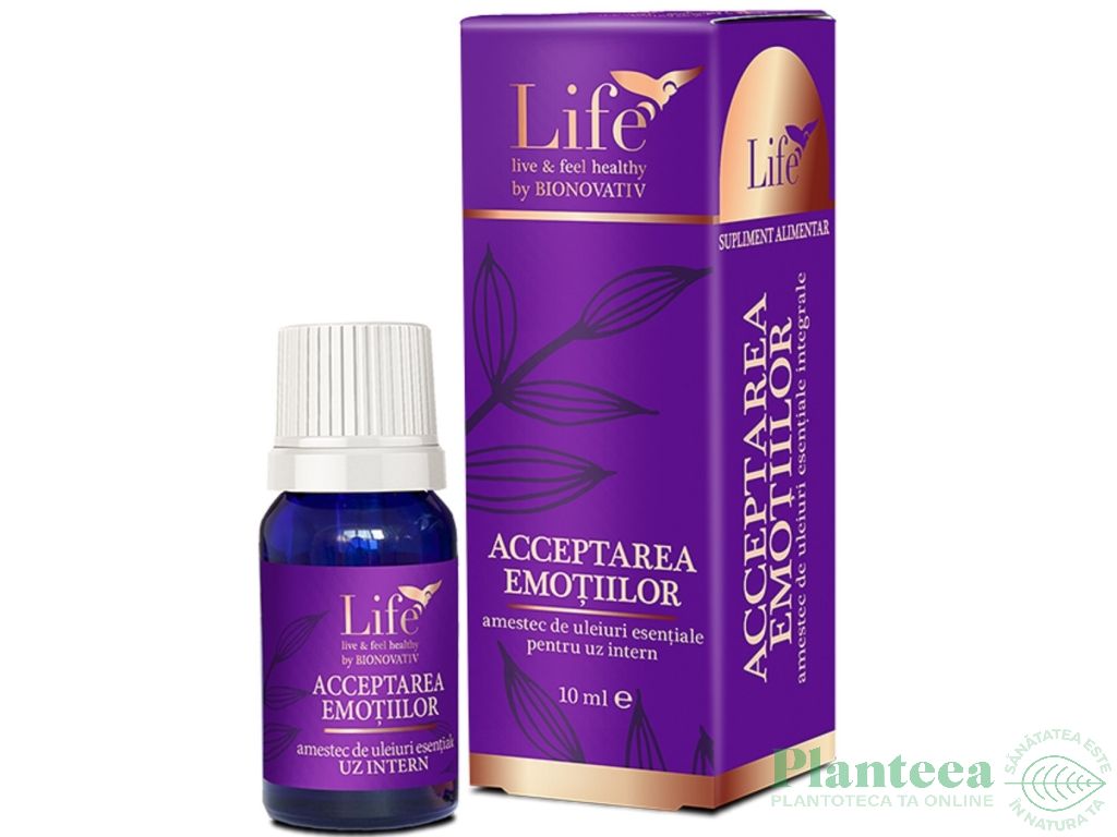 Uleiuri esentiale integrale Acceptarea emotiilor 10ml - LIFE