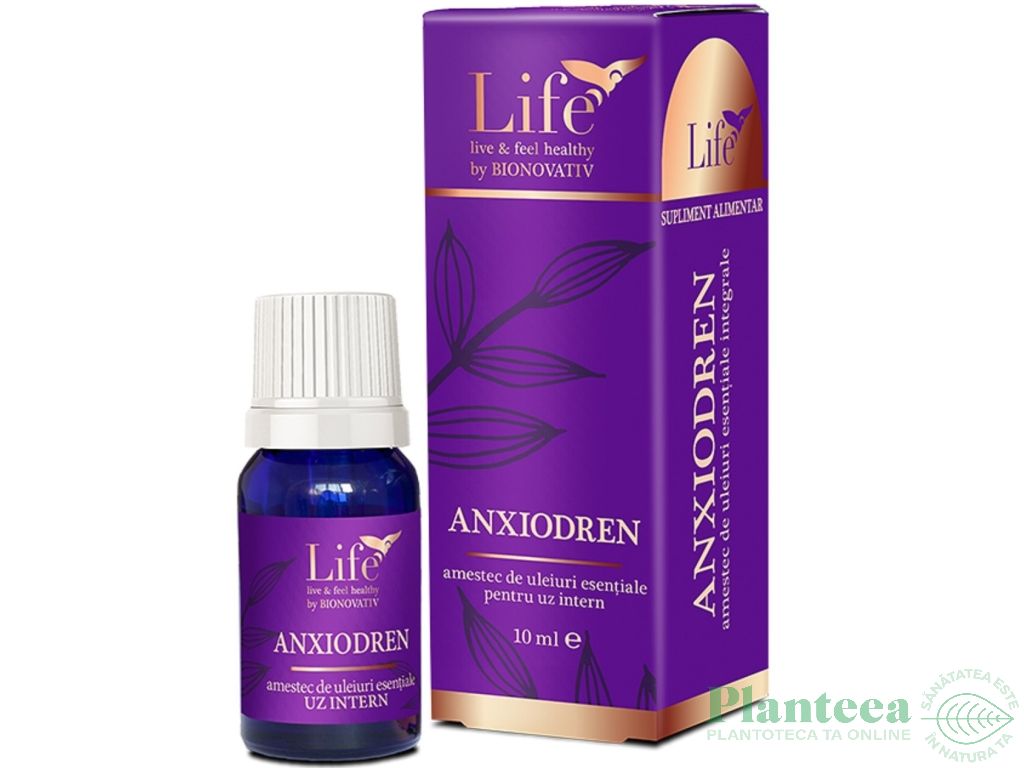 Uleiuri esentiale integrale Anxiodren 10ml - LIFE