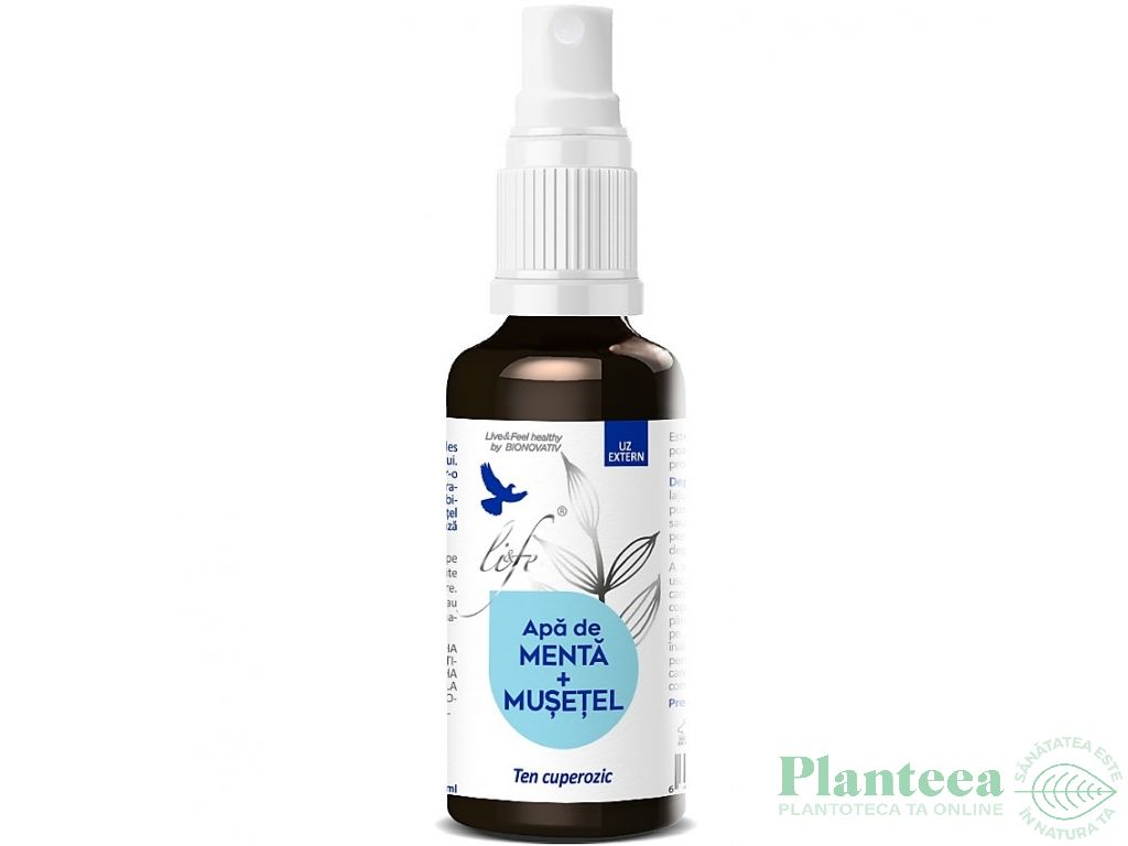 Apa florala menta musetel 100ml - LIFE