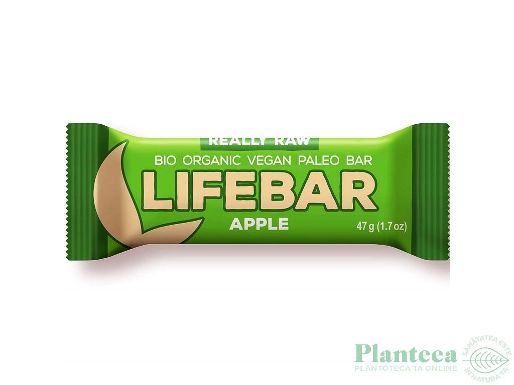 Baton energizant mere raw bio 47g - LIFEBAR