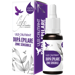 Ulei calmant dupa epilare zone sensibile 10ml - LIFE