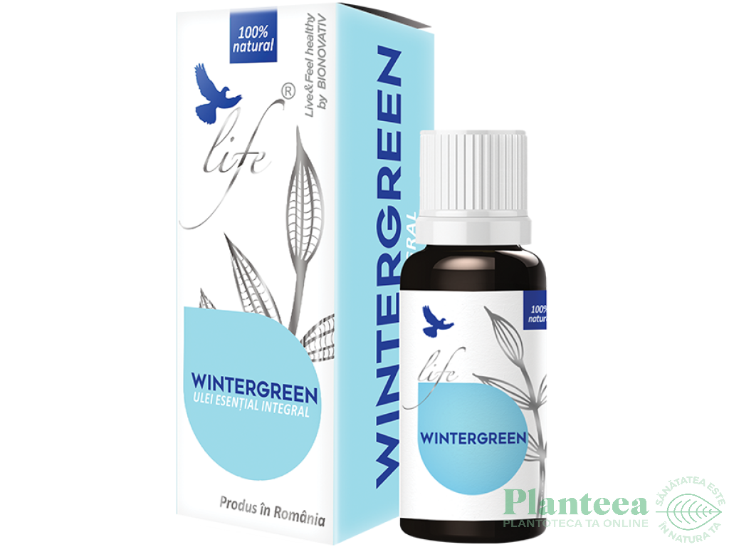 Ulei esential integral wintergreen 10ml - LIFE