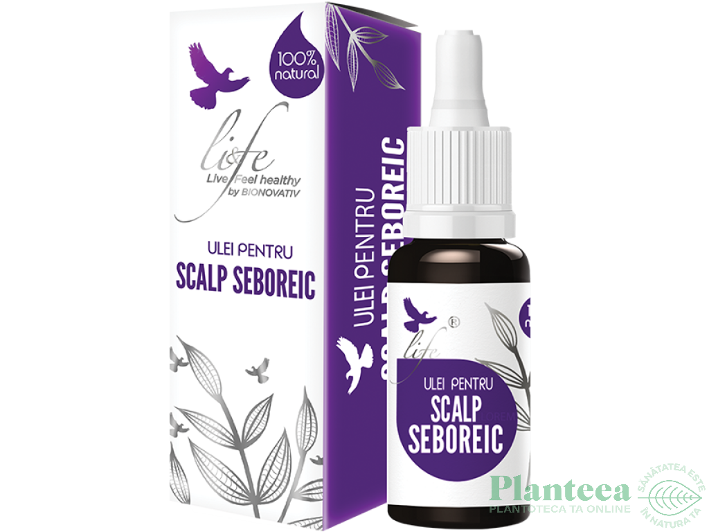 Ulei par scalp seboreic 10ml - LIFE