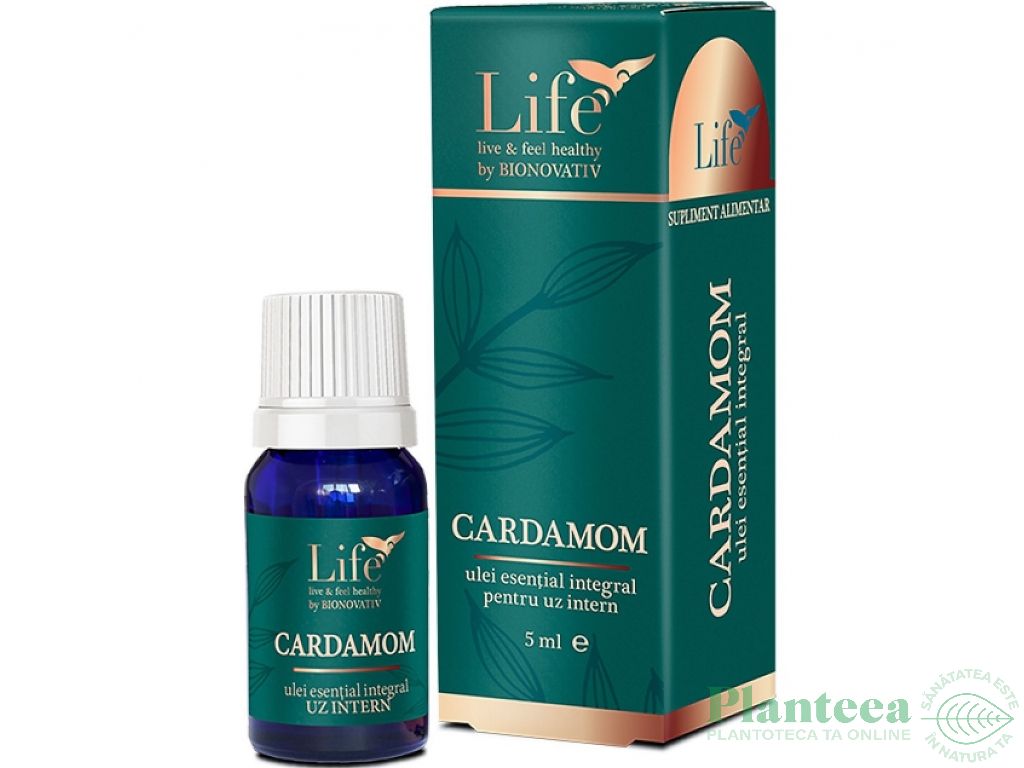 Ulei esential integral cardamom 5ml - LIFE