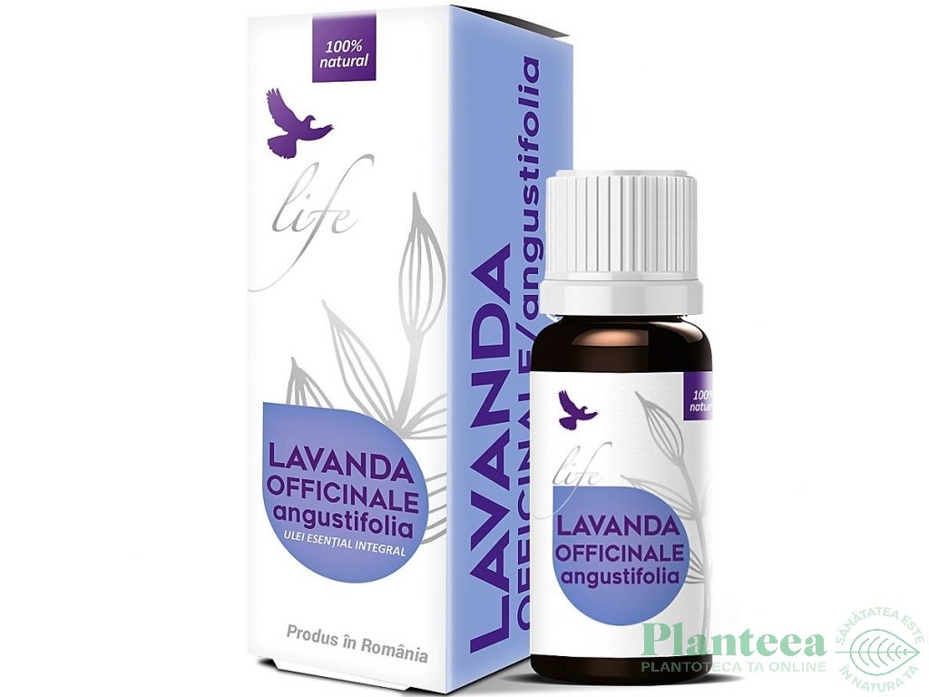 Ulei esential integral lavanda officinale 10ml - LIFE