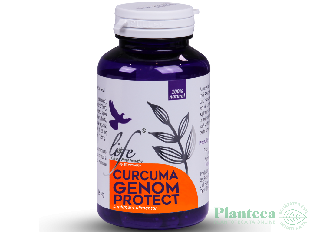 Curcuma Genom Protect 90cps - LIFE