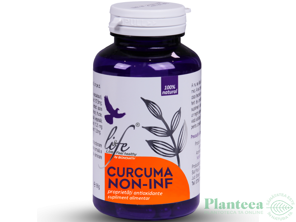 Curcuma Non Inf 60cps - LIFE