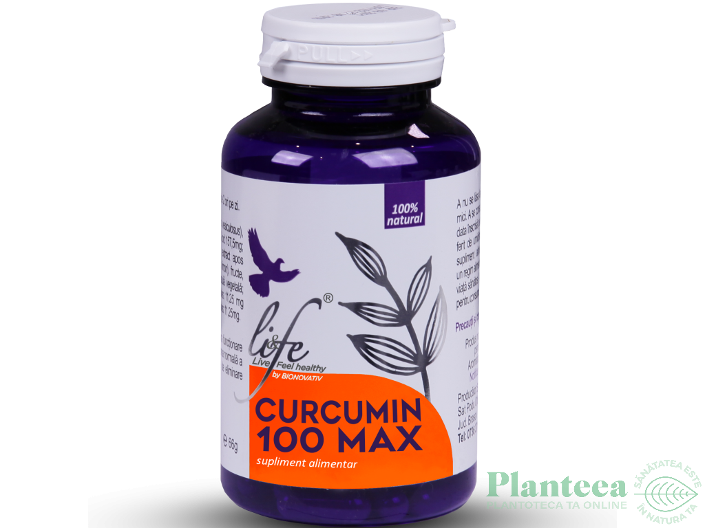Curcumin 100Max 60cps - LIFE