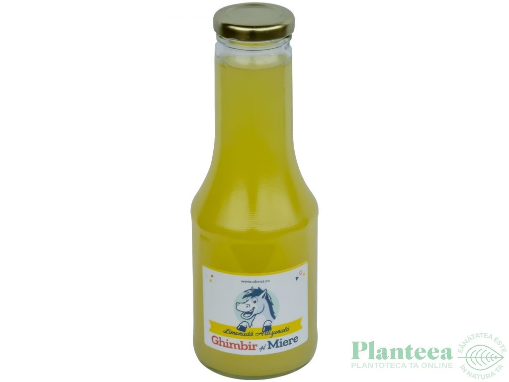 Limonada ghimbir miere 500ml - OHVAZ