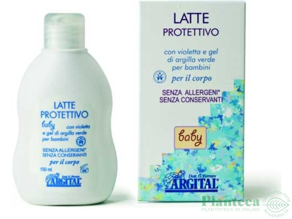 Lapte corp protector copii 150ml - ARGITAL