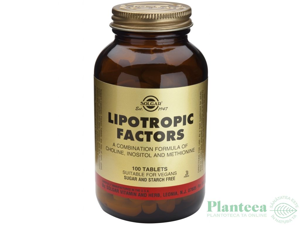 Lipotropic factors 100cp - SOLGAR