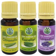 Pachet 3 uleiuri esentiale Repelente contra Insectelor 3x10ml - HERBAL SANA
