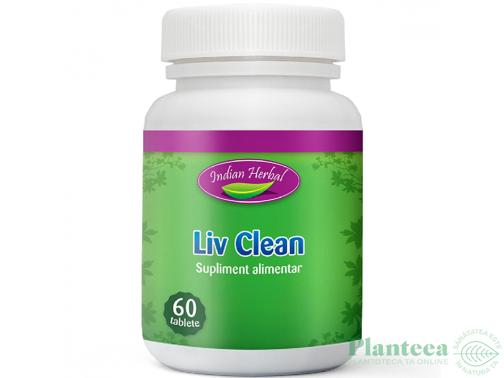 Liv Clean 60cp - INDIAN HERBAL