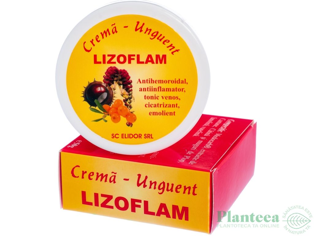 Crema unguent Lizoflam 50g - ELIDOR