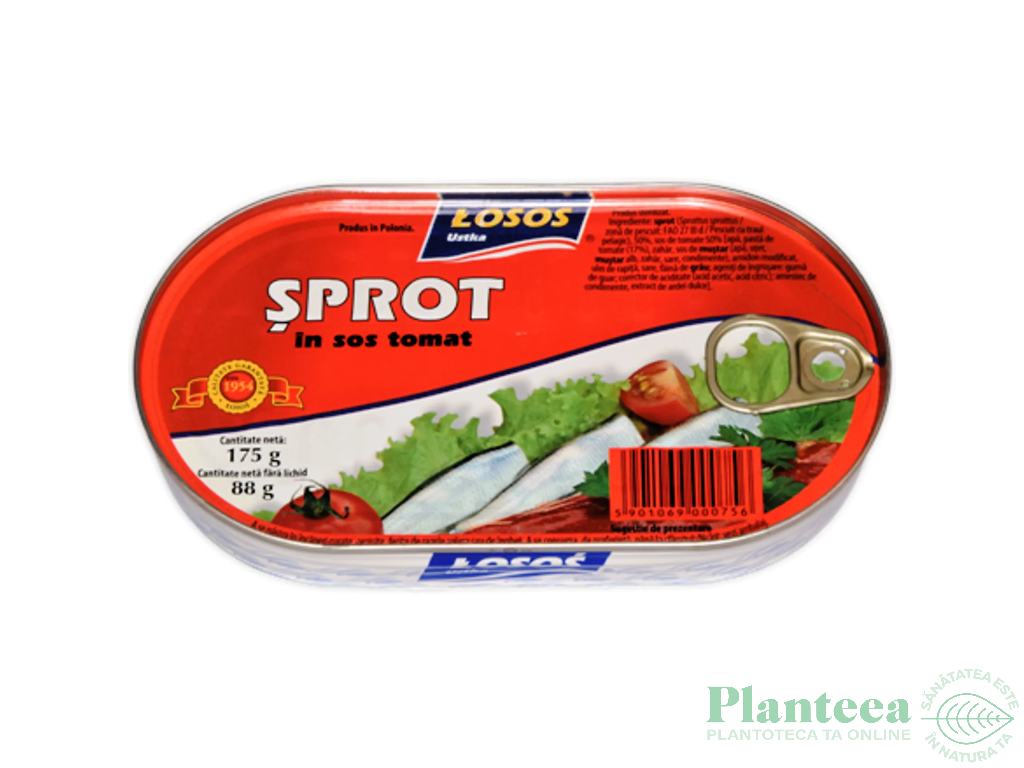 Sprot in sos tomat 175g - LOSOS