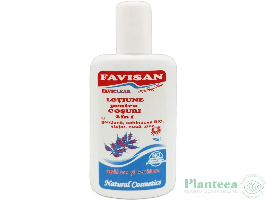 Lotiune cosuri 2in1 gentiana echinaceea FaviClear 70ml - FAVISAN