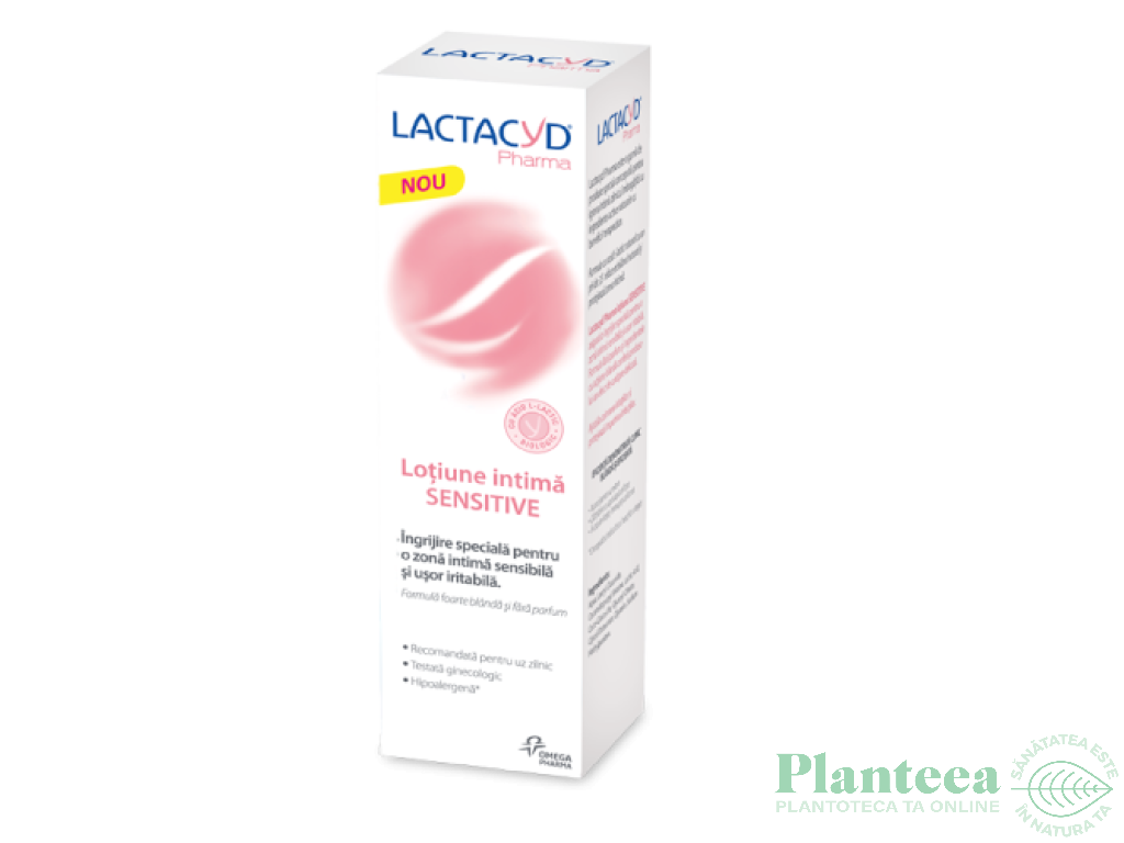 Lotiune igiena intima Sensitive 250ml - LACTACYD