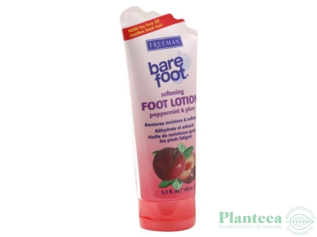 Lotiune picioare relax menta prune 150g - FREEMAN