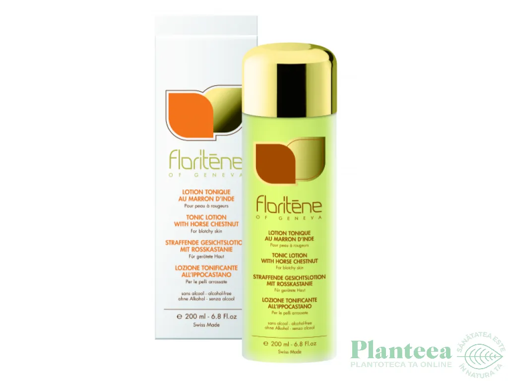 Lotiune tonica ten cuperozic 200ml - FLORITENE