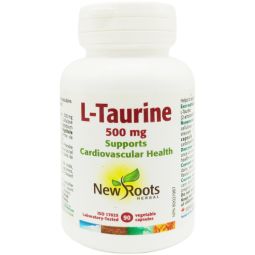 L taurina 500mg 90cps - NEW ROOTS HERBAL