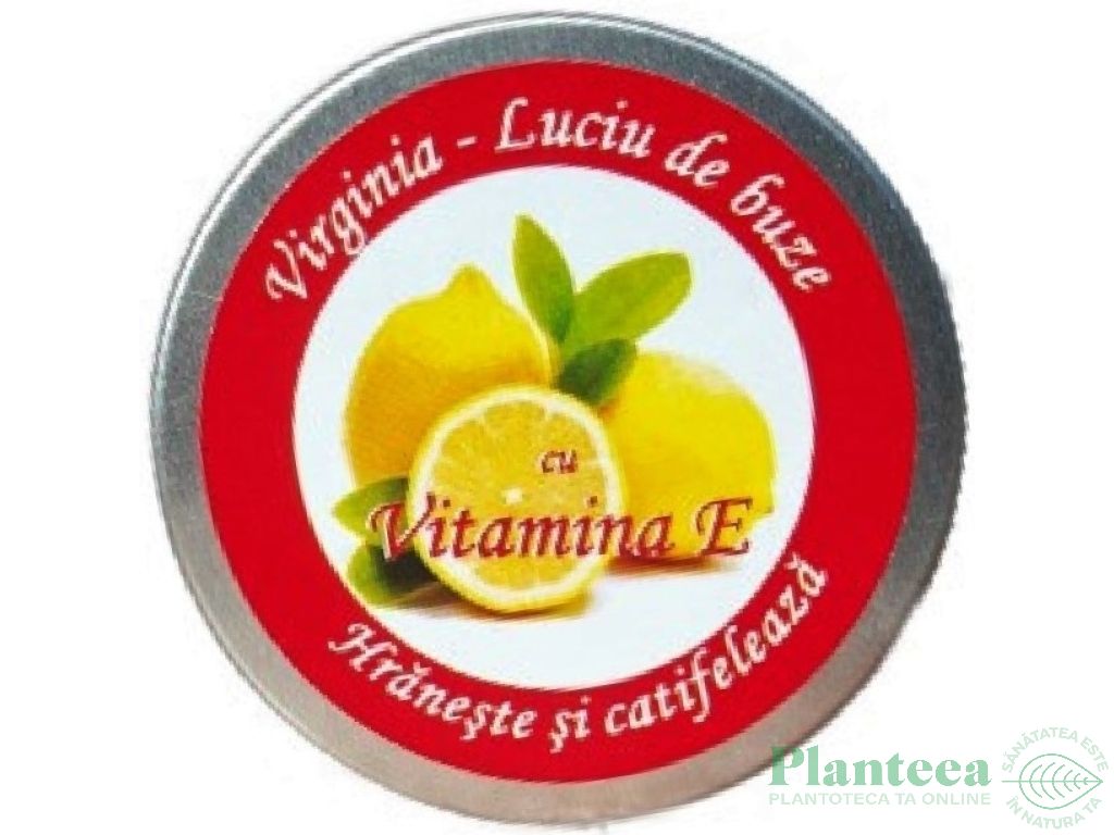 Luciu buze vitamina E Virginia 10ml - FAVISAN