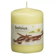 Lumanare parfumata stalp 22h vanilie 160g - BOLSIUS