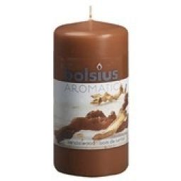 Lumanare parfumata stalp 33h lemn santal 260g - BOLSIUS