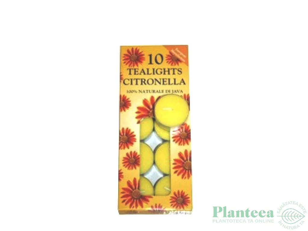 Lumanari pastila parfumate 4h citronella 10b - SER SPA