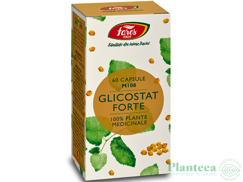 Glicostat forte 60cps - FARES