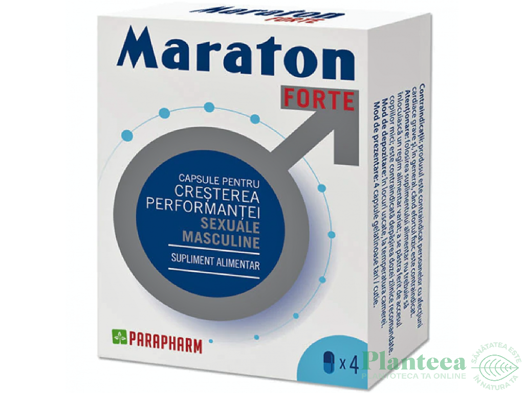 Maraton forte cutie 4cps - PARAPHARM