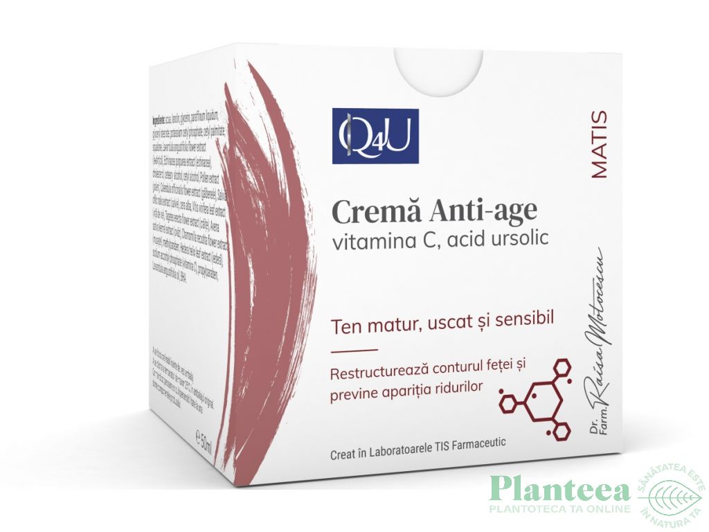 Crema antiage Q4U MaTis 50ml - TIS