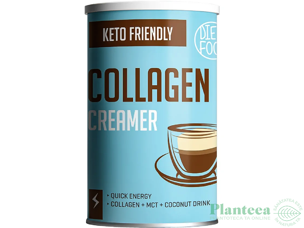 Creamer instant Collagen MCT pt cafea 300g - DIET FOOD