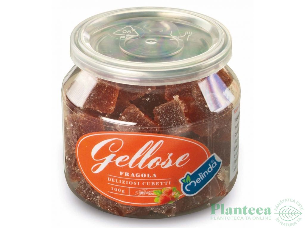 Jeleuri capsuni 100g - MELINDA