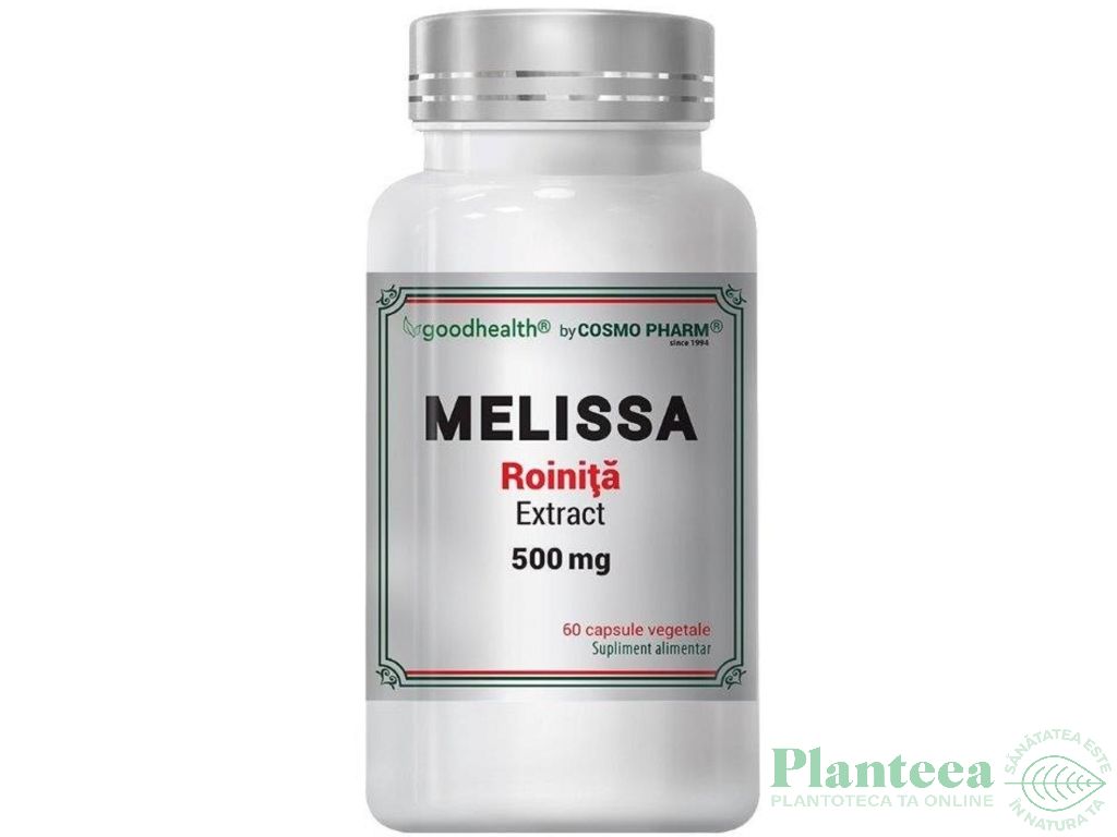 Melissa {roinita} extract 500mg 60cps - COSMO PHARM