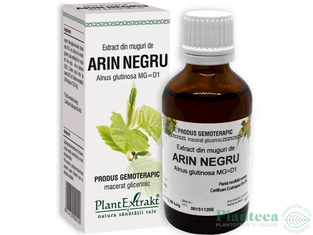 Gemoderivat arin negru muguri 50ml - PLANTEXTRAKT