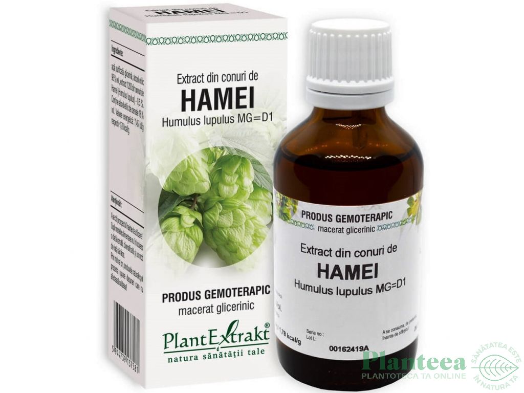 Gemoderivat hamei conuri 50ml - PLANTEXTRAKT