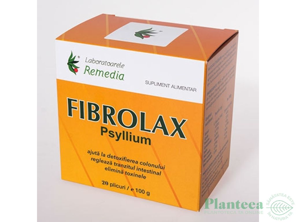 Fibrolax psyllium 20pl - REMEDIA