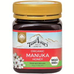 Miere manuka mgo550+ bio 250g - TRANZALPINE