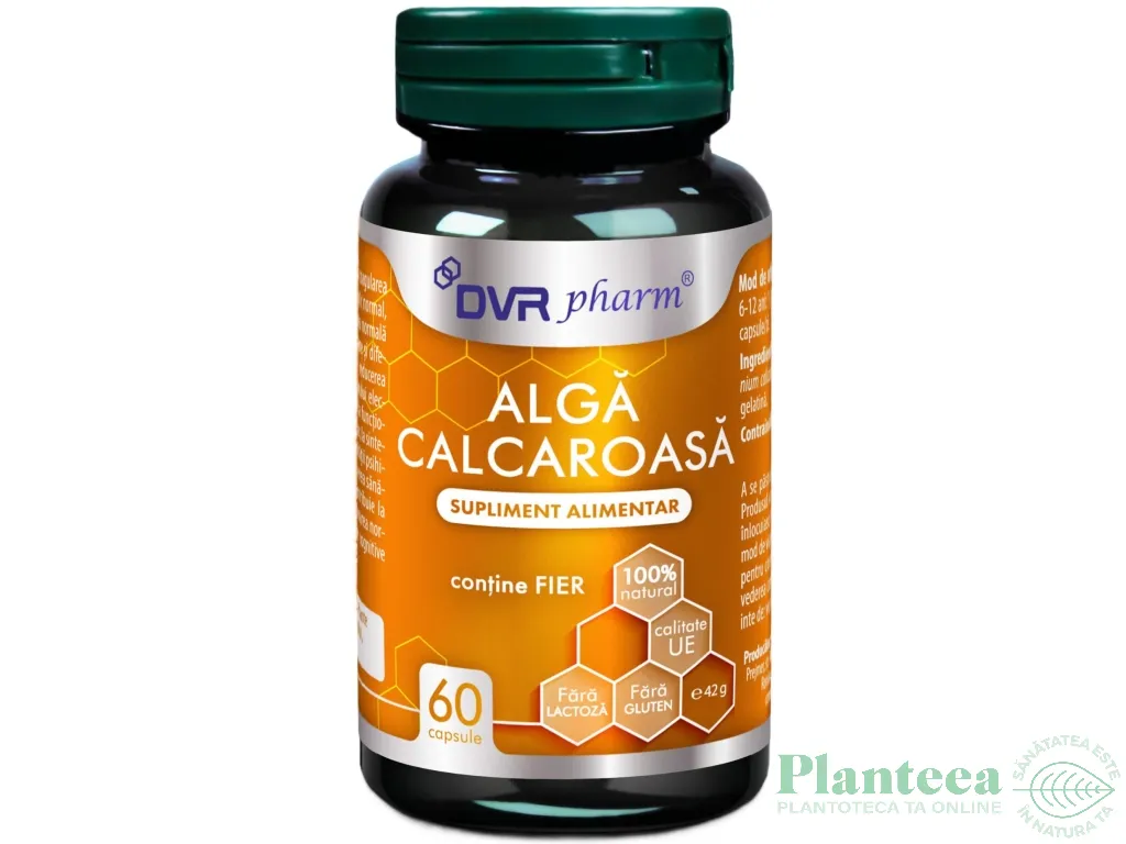Alga calcaroasa 1x60cps - DVR PHARM