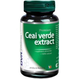 Ceai verde extract 1x30cps - DVR PHARM
