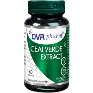 Ceai verde extract 60cps - DVR PHARM