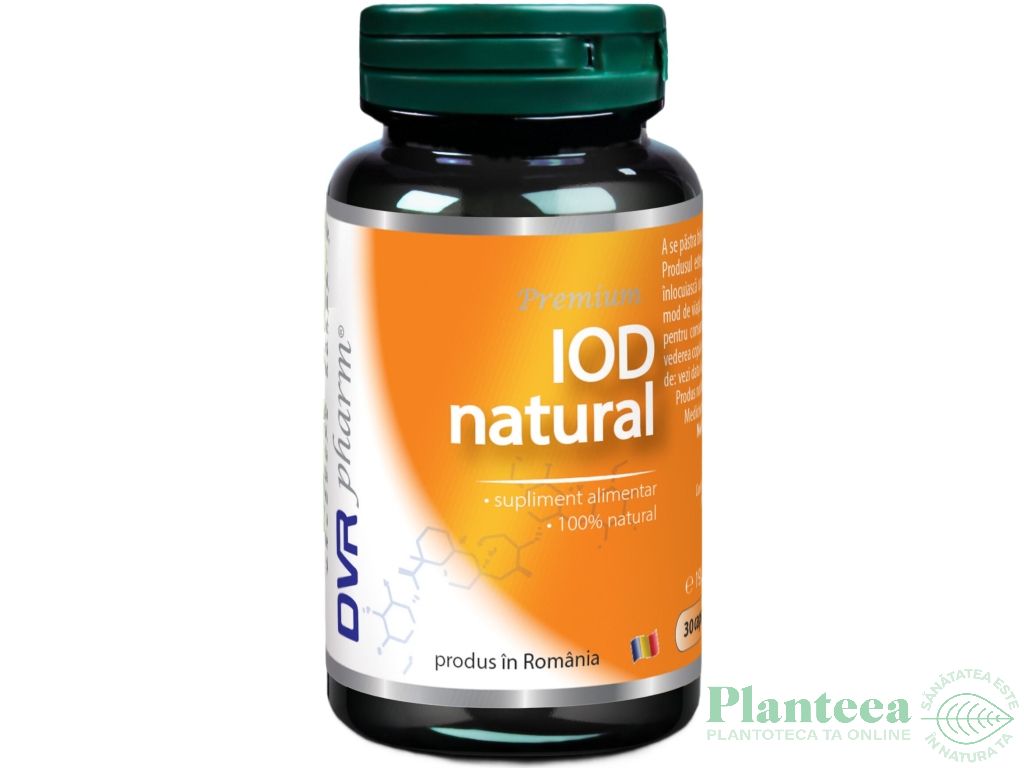 Iod natural 1x30cps - DVR PHARM
